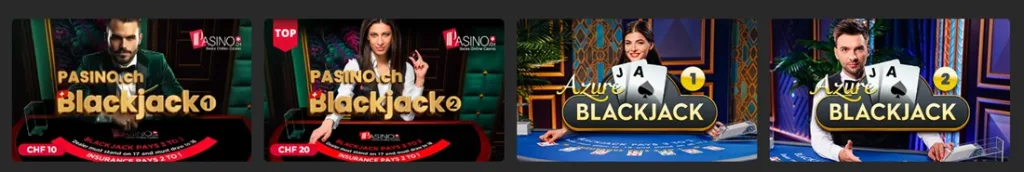 pasino live blackjack